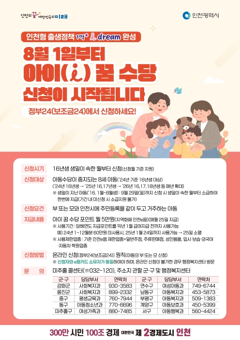 아이(i) 꿈 수당 신청 안내의 2번째 이미지