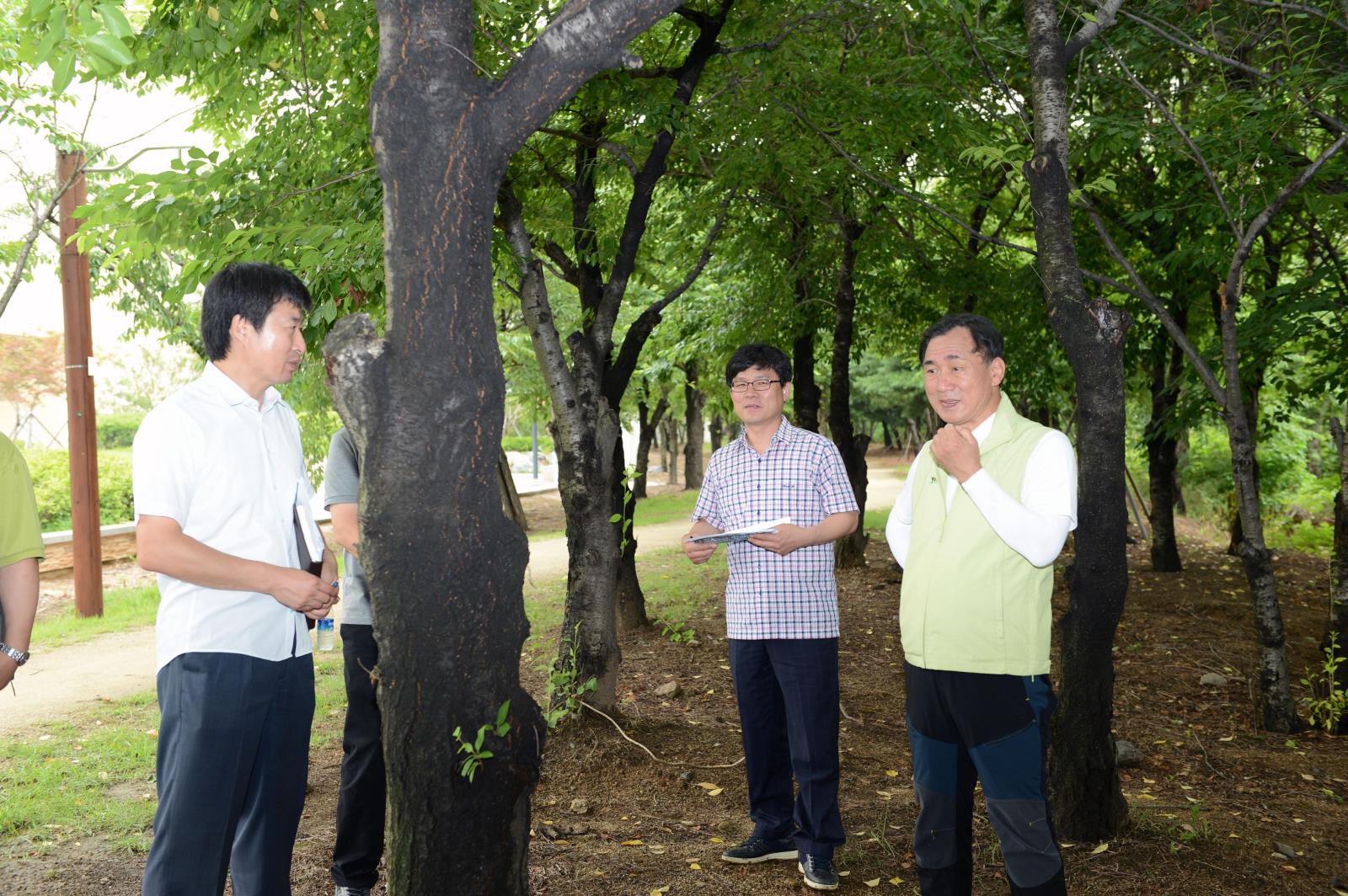 연수둘레길 주변 산림·녹지사업 현장답사 실시의 1번째 이미지