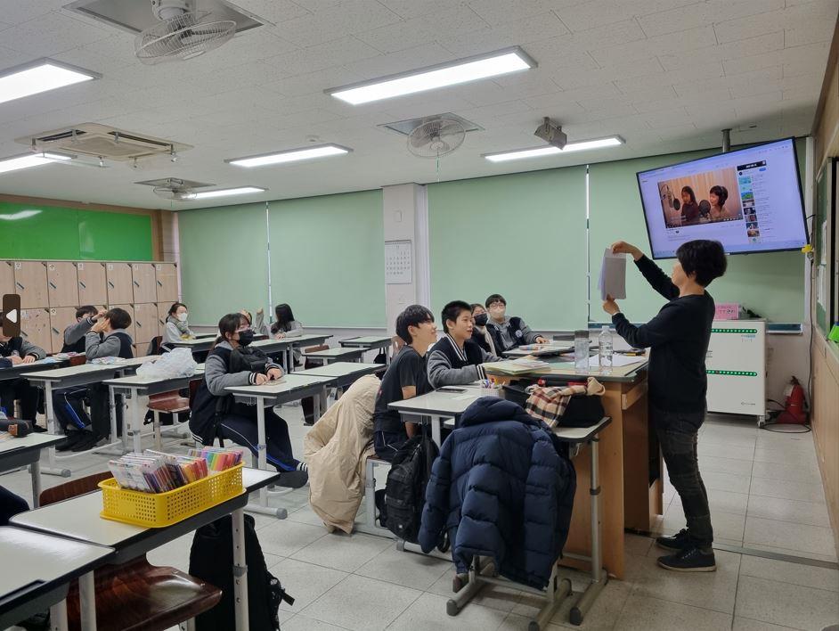 (연수구자원봉사센터)  청소년 자원봉사 실천학교 5회차 - 청량중학교 봉사동아리 ''''그린온''''의 2번째 이미지