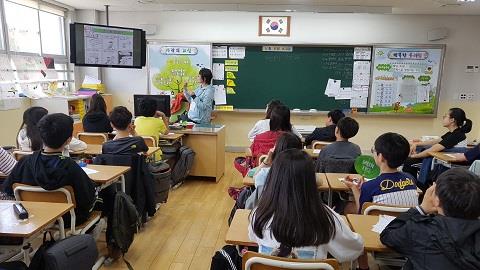 학교방문기초교육 - 송원초등학교의 2번째 이미지